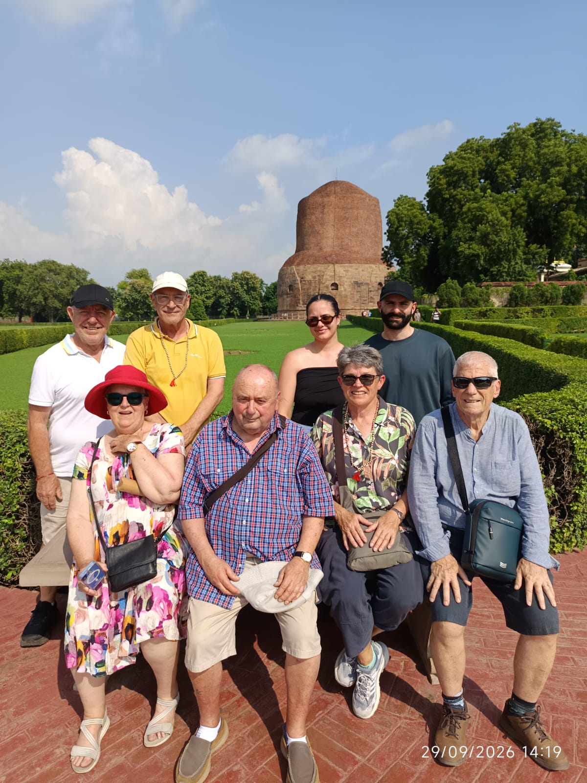 Discovering Sarnath together.