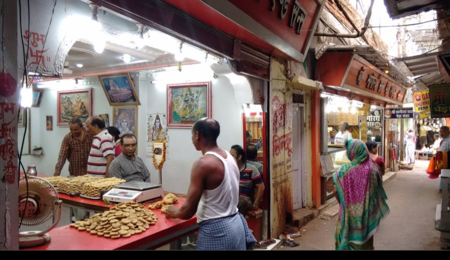 Deoghar peda market in Deoghar — Baidyanath Dham