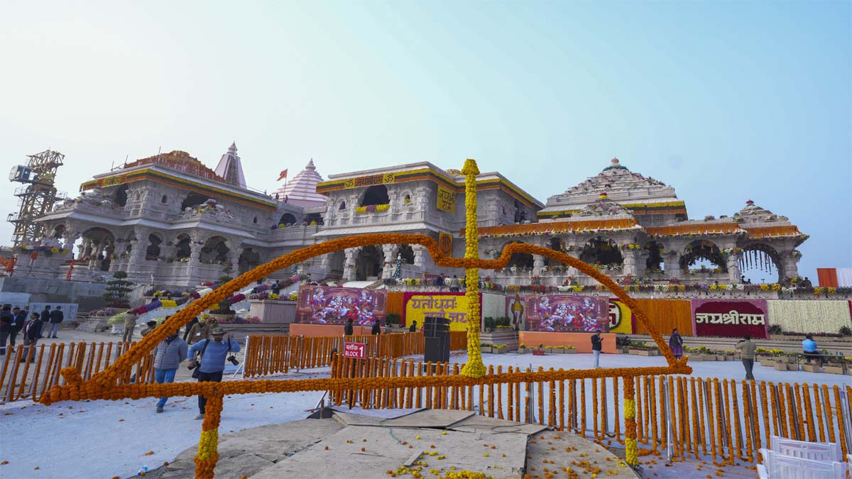 Sacred architecture and pilgrimage landscape of Ayodhya