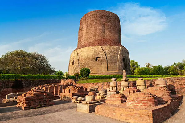 Buddhist heritage at Sarnath near Varanasi